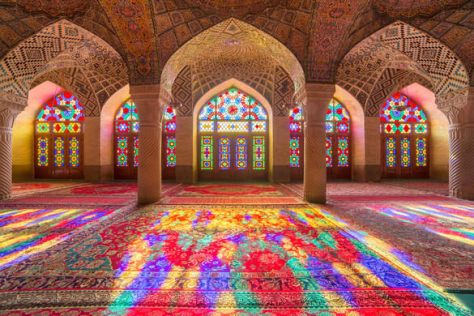mosquée de shiraz iran